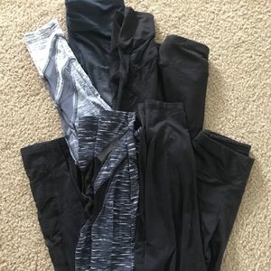 5 pairs girls leggings.